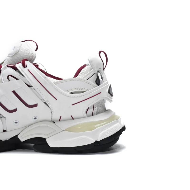 Bstsneaker-Balenciaga Tess S. White Claret Red 542436 W1JH 1915