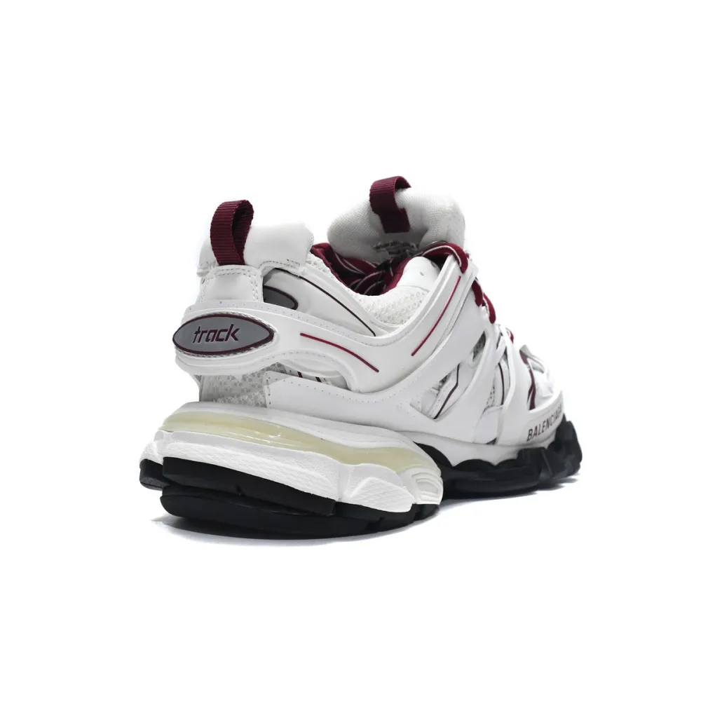 Bstsneaker-Balenciaga Tess S. White Claret Red 542436 W1JH 1915
