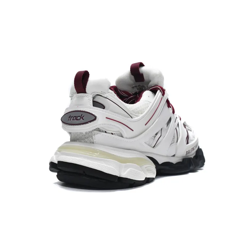 Bstsneaker-Balenciaga Tess S. White Claret Red 542436 W1JH 1915