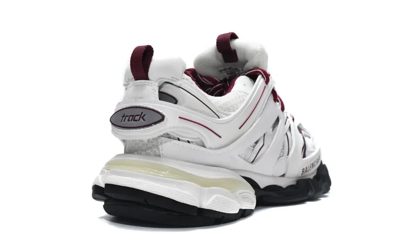 Bstsneaker-Balenciaga Tess S. White Claret Red 542436 W1JH 1915