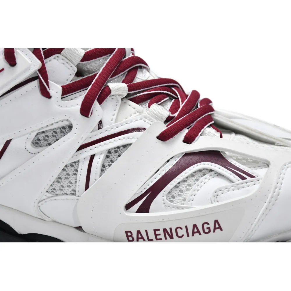 Bstsneaker-Balenciaga Tess S. White Claret Red 542436 W1JH 1915