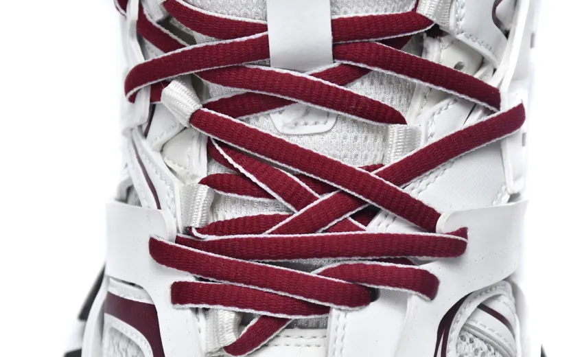 Bstsneaker-Balenciaga Tess S. White Claret Red 542436 W1JH 1915