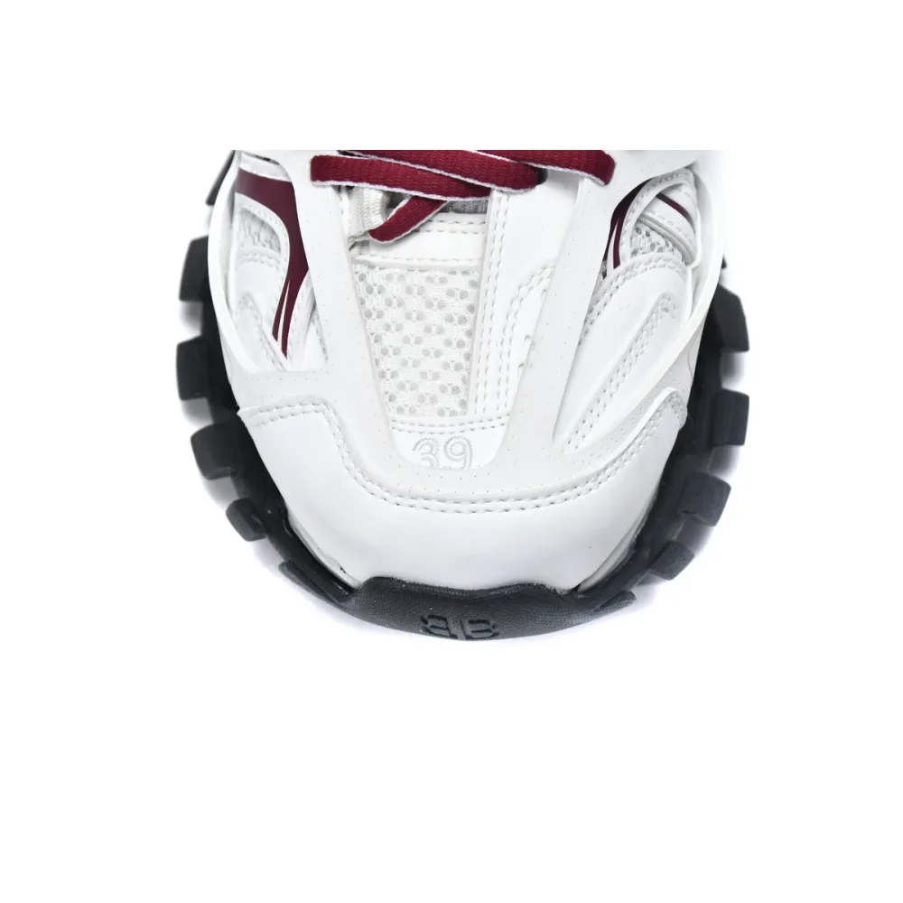 Bstsneaker-Balenciaga Tess S. White Claret Red 542436 W1JH 1915