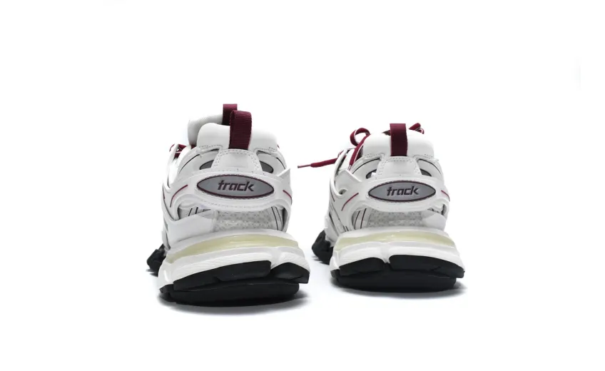 Bstsneaker-Balenciaga Tess S. White Claret Red 542436 W1JH 1915