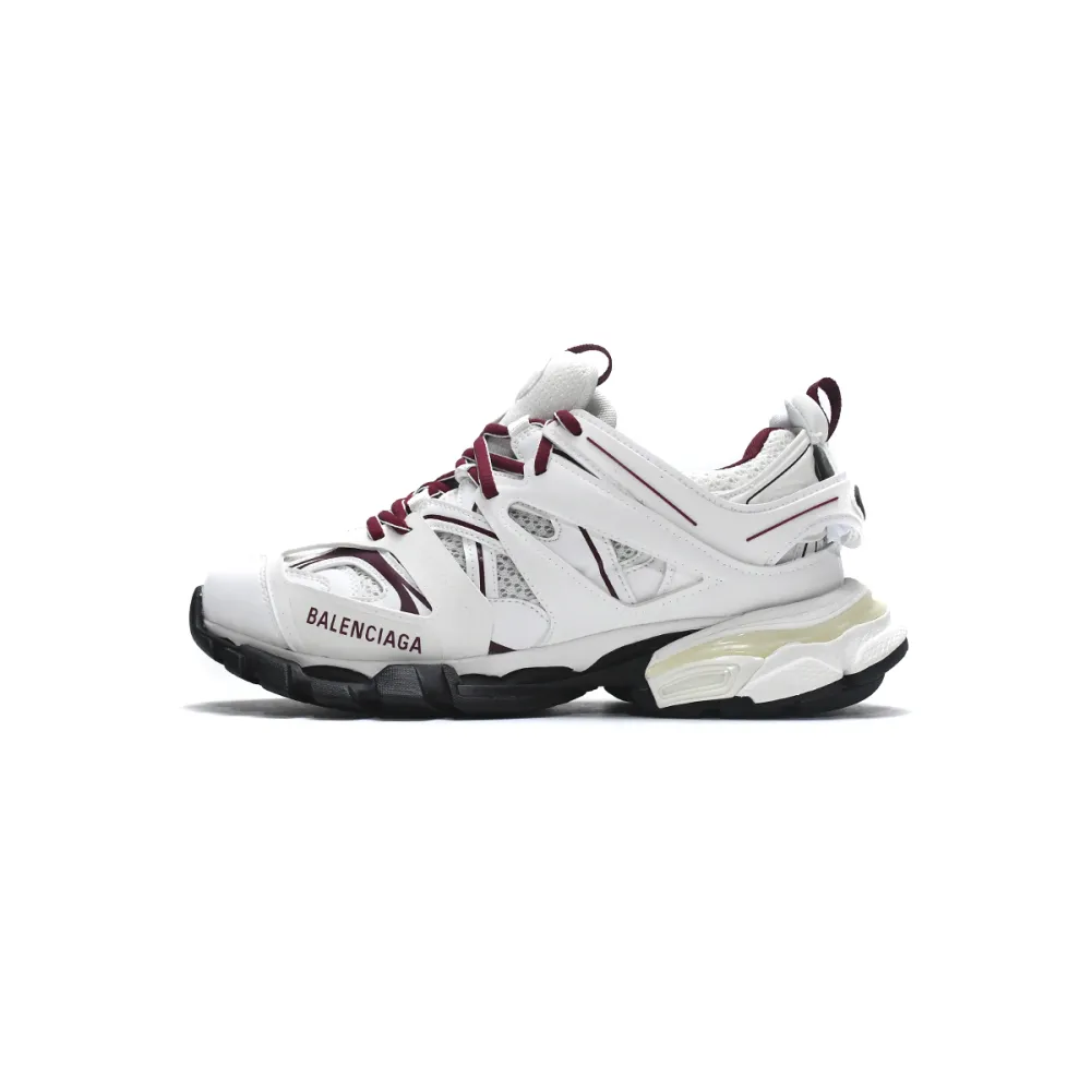 Bstsneaker-Balenciaga Tess S. White Claret Red 542436 W1JH 1915