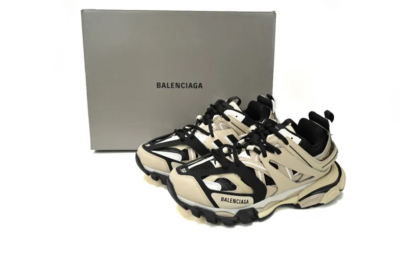 Bstsneaker-Balenciaga Tess S.Black Rice Khaki Black 542436 W3AC4 8071 