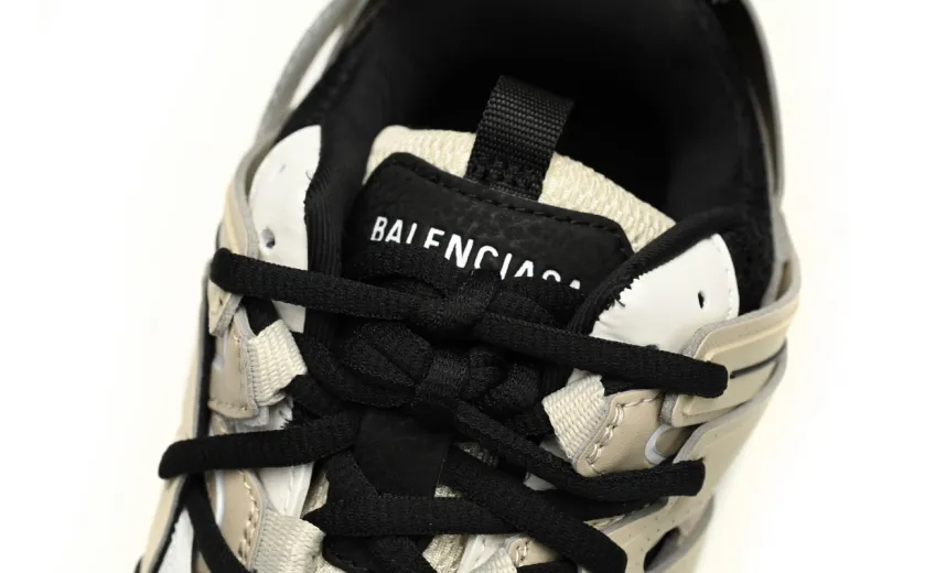 Bstsneaker-Balenciaga Tess S.Black Rice Khaki Black 542436 W3AC4 8071 