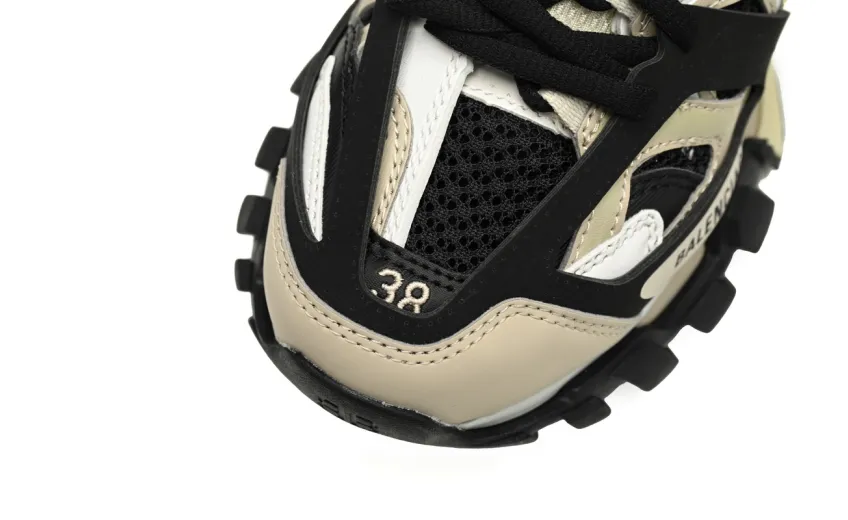 Bstsneaker-Balenciaga Tess S.Black Rice Khaki Black 542436 W3AC4 8071 