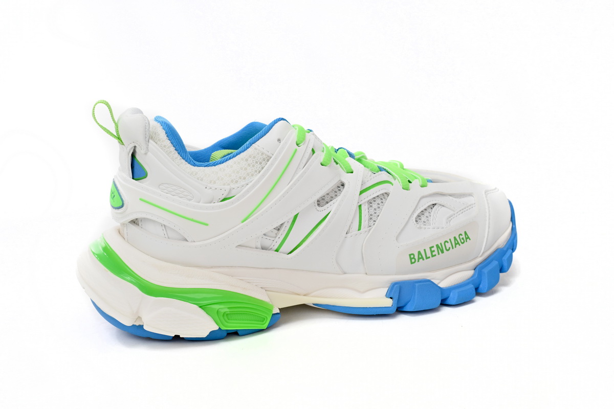 Bstsneaker-Balenciaga Tess S.Green, White, and Blue 542436 W2BC3 0285 