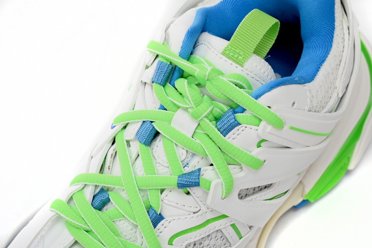 Bstsneaker-Balenciaga Tess S.Green, White, and Blue 542436 W2BC3 0285 