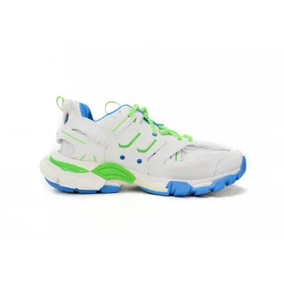 Balenciaga Tess S.Green, White, and Blue 542436 W2BC3 0285  02