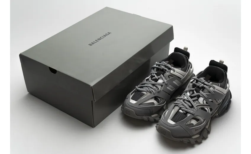 Balenciaga Tess S.White Grey Orange 542435 W1GB7 2018 
