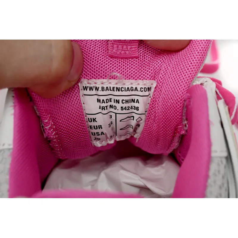 Bstsneaker-Balenciaga Tess S.White Rose 542436 W1GB1 2258 