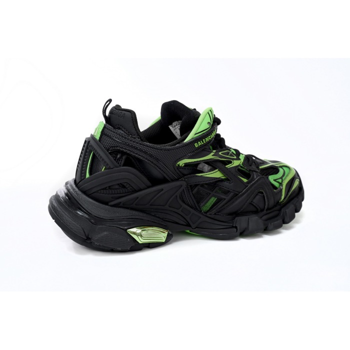 Balenciaga Track 2 Sneaker Black Green 568614 W2GN3 1086 