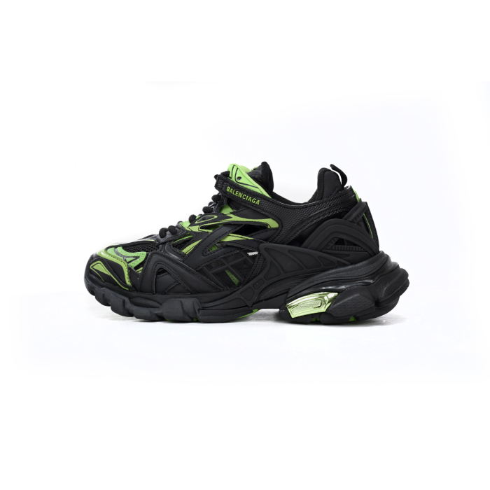 Balenciaga Track 2 Sneaker Black Green 568614 W2GN3 1086 