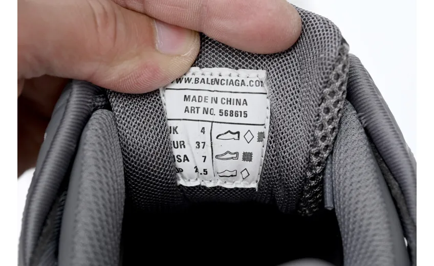Bstsneaker-Balenciaga Track 2 Sneaker Grey 668822 W3CT1 1800