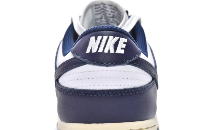 Bstsneaker-Nike Dunk Low Midnight Navy and White DD1503-115 