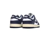 Bstsneaker-Nike Dunk Low Midnight Navy and White DD1503-115 