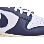 Bstsneaker-Nike Dunk Low Midnight Navy and White DD1503-115 