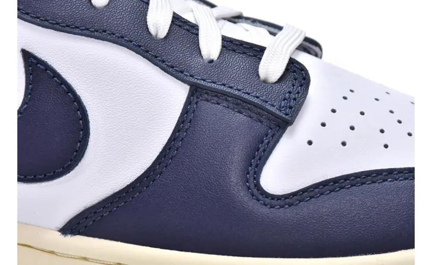 Bstsneaker-Nike Dunk Low Midnight Navy and White DD1503-115 