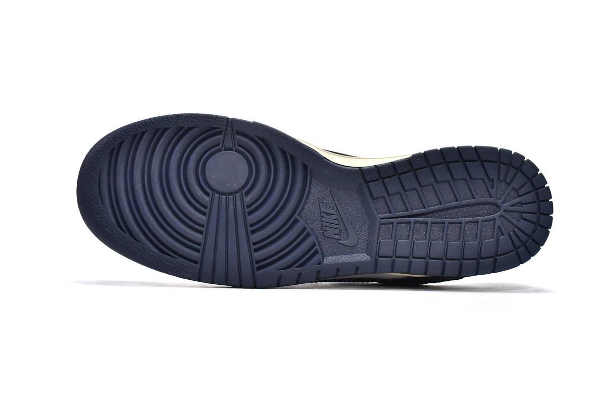 Bstsneaker-Nike Dunk Low Midnight Navy and White DD1503-115 
