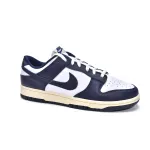 Bstsneaker-Nike Dunk Low Midnight Navy and White DD1503-115 