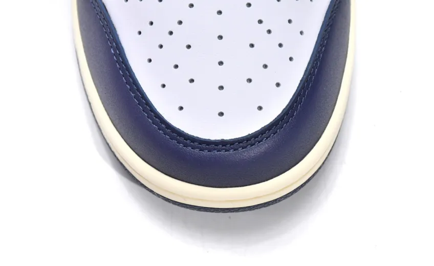 Bstsneaker-Nike Dunk Low Midnight Navy and White DD1503-115 