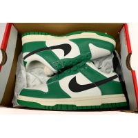 Nike Dunk Low White Green Lottery DR9654-100 