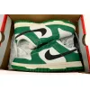 Bstsneaker-Nike Dunk Low White Green Lottery DR9654-100 