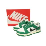 Nike Dunk Low White Green Lottery DR9654-100 