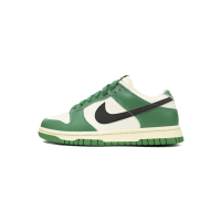 Nike Dunk Low White Green Lottery DR9654-100 