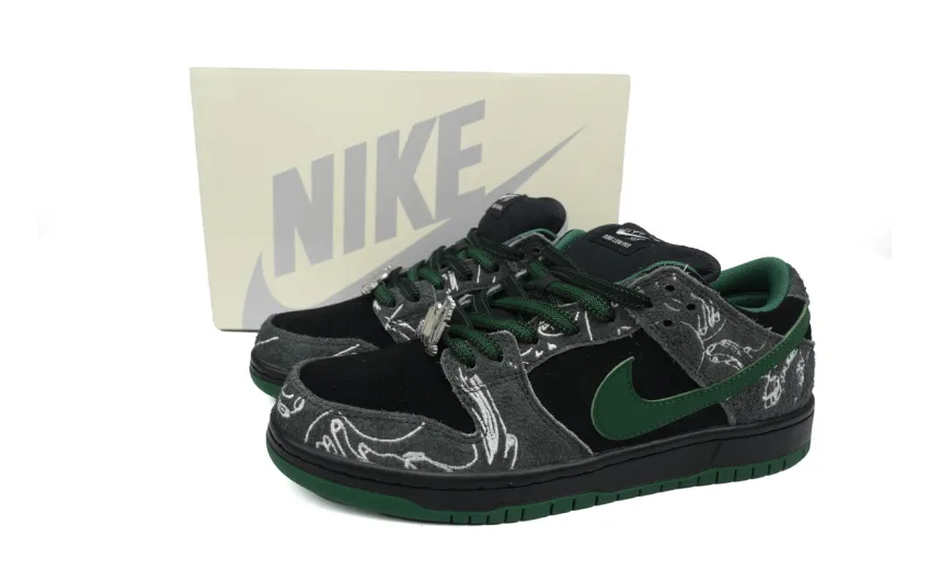 Bstsneaker-Nike Dunk SB  There Skateboards HF7743-001 