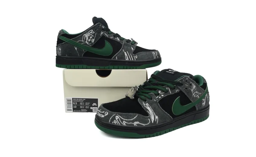 Bstsneaker-Nike Dunk SB  There Skateboards HF7743-001 