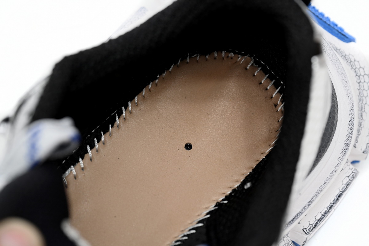 Bstsneaker-Balenciaga Black And White Blue 734734W3RB7 0226 