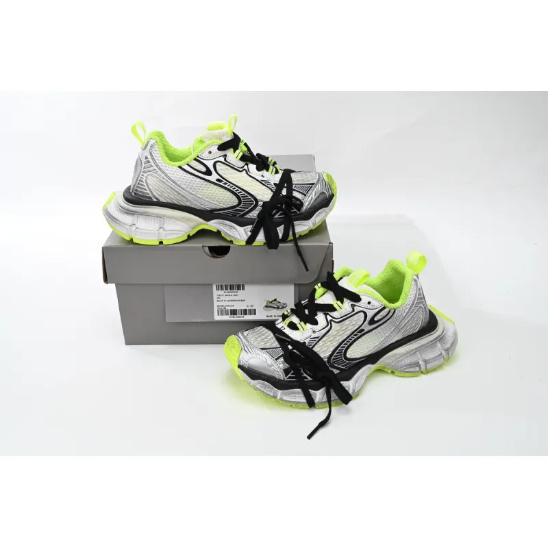 Bstsneaker-Balenciaga Black Black And White Blue 734734 W3XL6 9031 