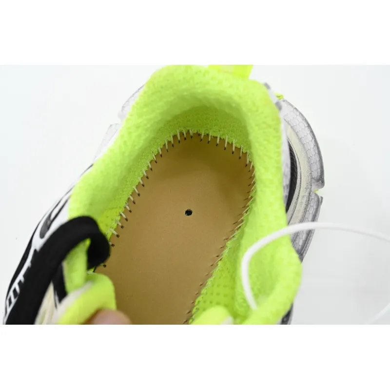 Bstsneaker-Balenciaga Black Black And White Blue 734734 W3XL6 9031 