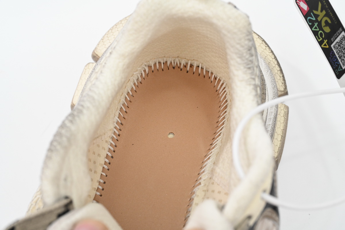 Bstsneaker-Balenciaga Black Gray White Gold 734734 W3XL6 0185 