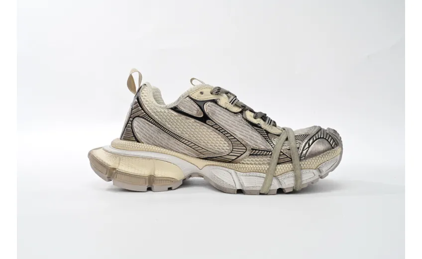 Balenciaga Black Gray White Gold 734734 W3XL6 0185 