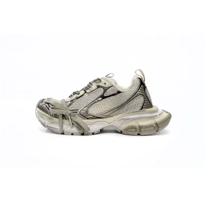 Bstsneaker-Balenciaga Black Gray White Gold 734734 W3XL6 0185  01