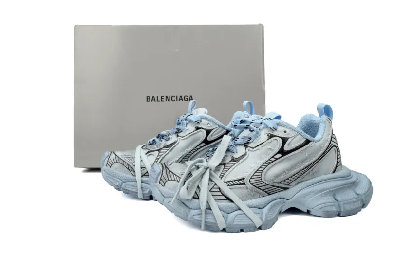 Bstsneaker-Balenciaga Black Light Black Blue 734731 W3XL5 0521 