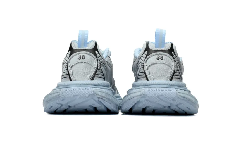 Bstsneaker-Balenciaga Black Light Black Blue 734731 W3XL5 0521 