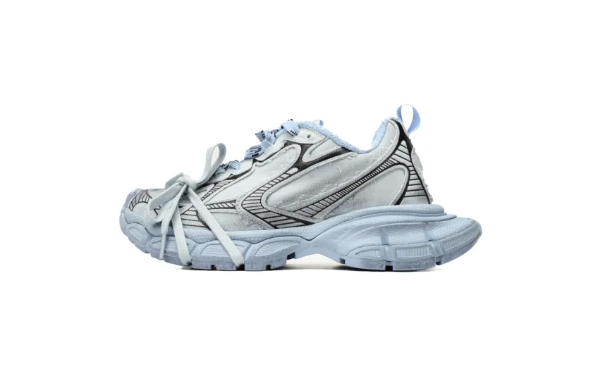 Bstsneaker-Balenciaga Black Light Black Blue 734731 W3XL5 0521 