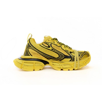 Bstsneaker-Balenciaga Black Yellow 734733 W3XL2 7010  02
