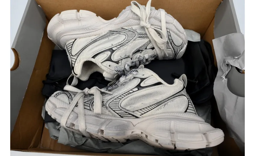 Bstsneaker-Balenciaga Luminous Blue Canvas White 734731 W3XDC 2002