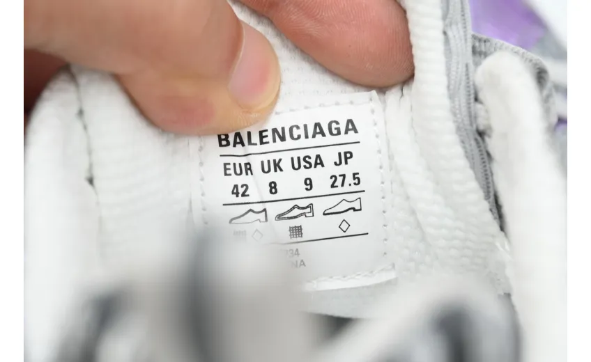 Bstsneaker-Balenciaga Purple Silver 734734 W3XL5 1259 