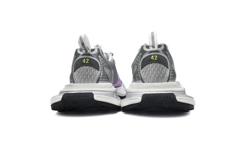 Bstsneaker-Balenciaga Purple Silver 734734 W3XL5 1259 