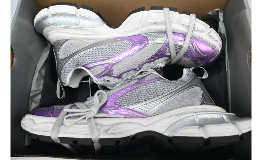Bstsneaker-Balenciaga Purple Silver 734734 W3XL5 1259 