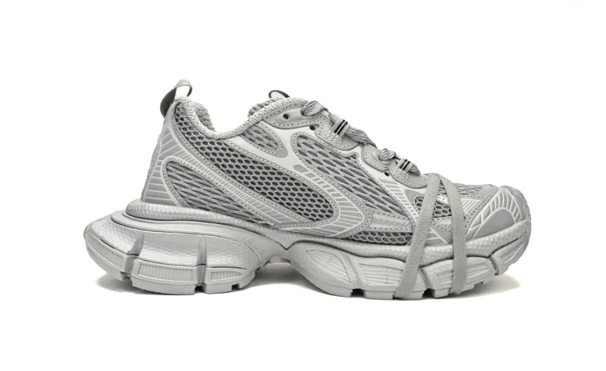 Bstsneaker-Balenciaga Silver Light Gray 734731 W3XLR 1281 