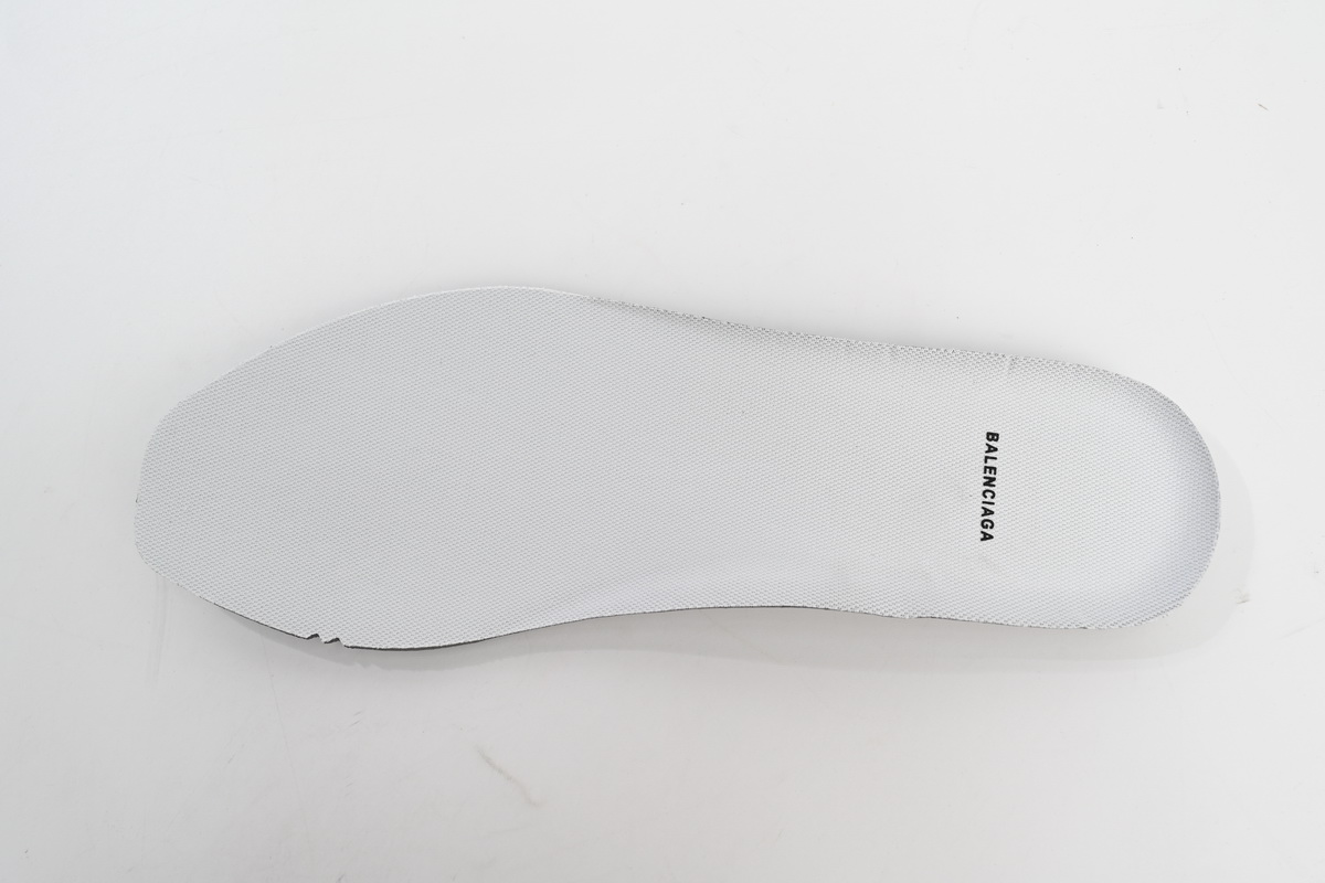 Bstsneaker-Balenciaga Silver Rice White Black 542229 W1RB5 0352