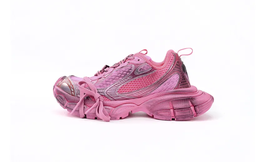 Bstsneaker-Balenciaga Wine Red 734731 W3XL2 9060 